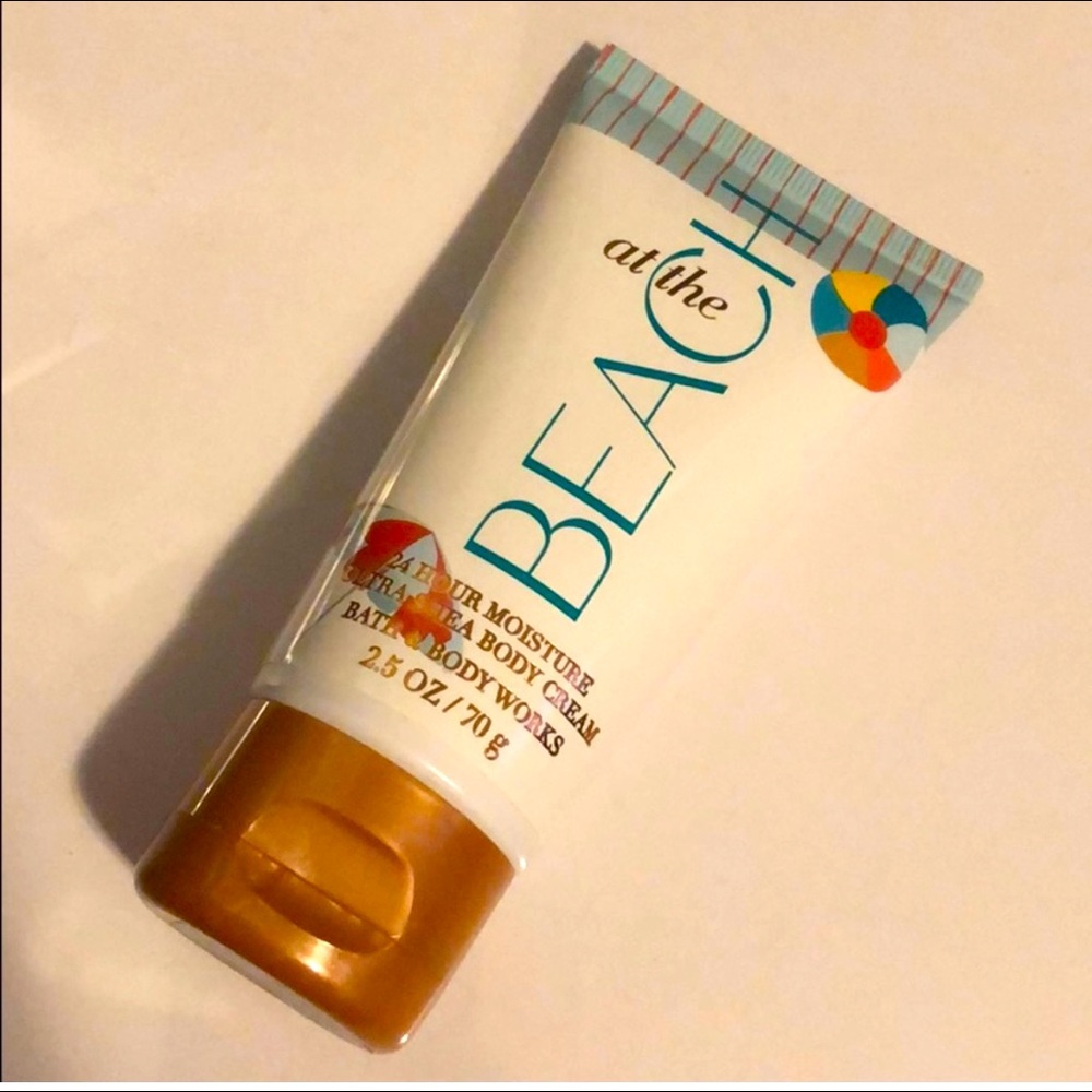 At the beach Bath and Bodyworks body cream 2.5oz